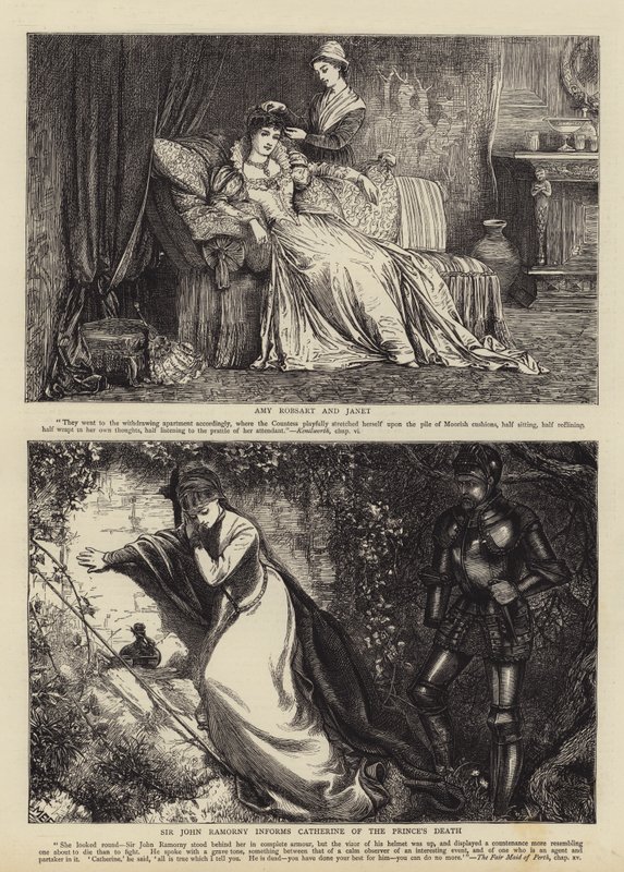 Sir Walter Scott eeuwfeest door Mary Ellen Edwards
