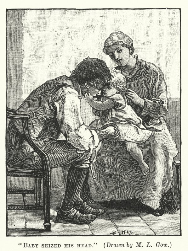 Silas Marner - Baby greep zijn hoofd door Mary L. Gow