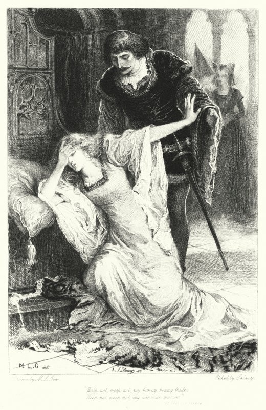 De Braes van Yarrow (gravure) door Mary L. Gow