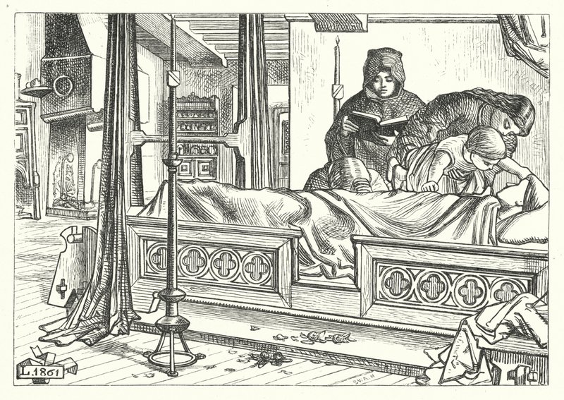 De Dood van Rufus (gravure) door Matthew James (attr. to) Lawless