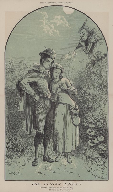 De Feniaanse Faust! (kleur litho) door Matthew