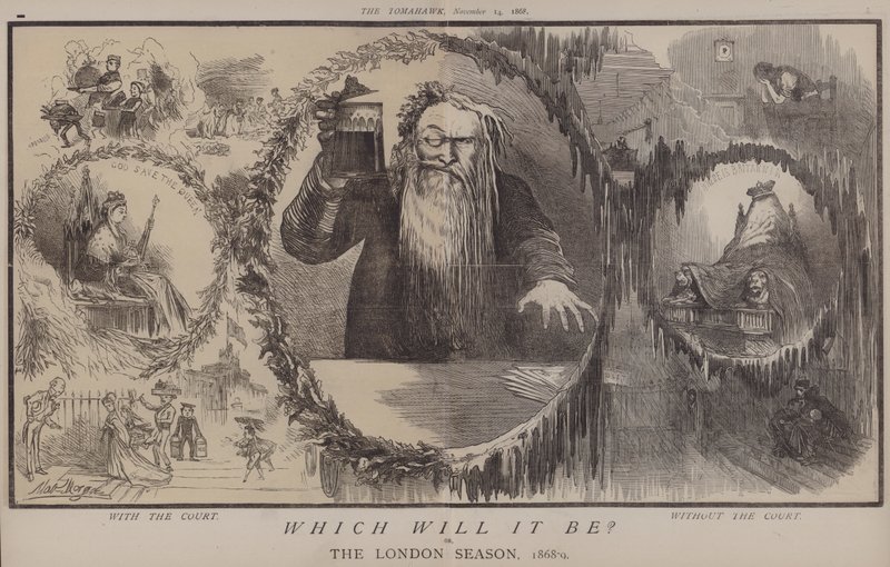 Welke zal het zijn? of, Het Londense seizoen 1868-9 door Matthew