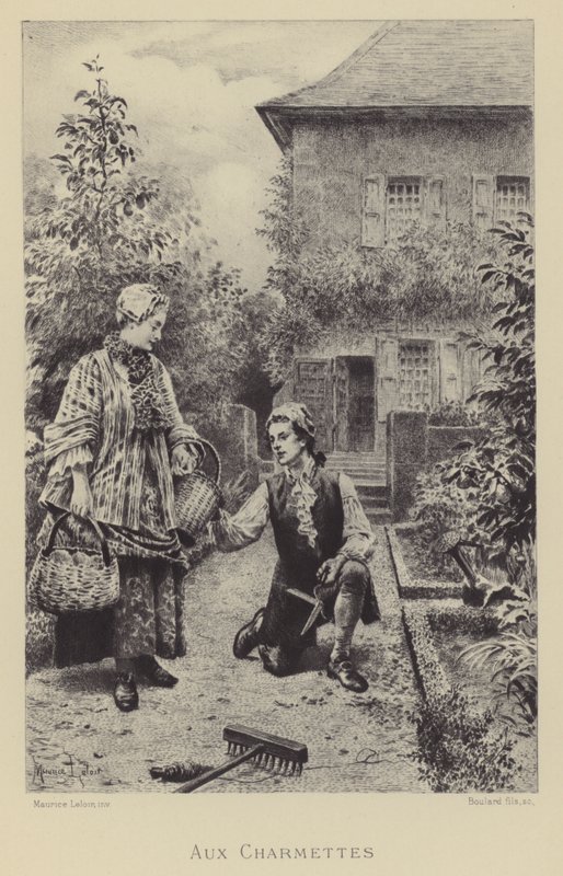 Bij Les Charmettes door Maurice Leloir