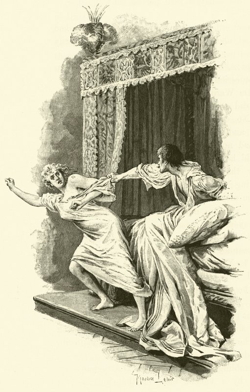 Illustratie voor De Drie Musketiers door Maurice Leloir
