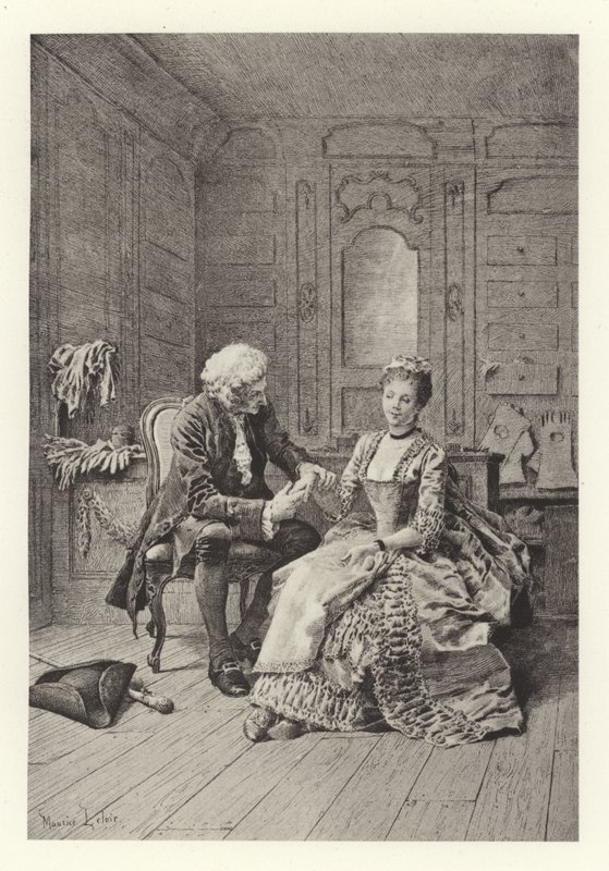 De pols door Maurice Leloir