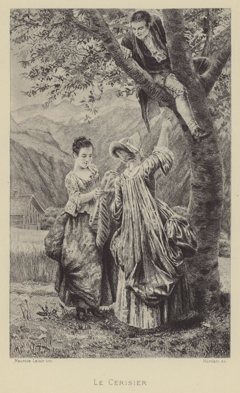 De kersenboom door Maurice Leloir
