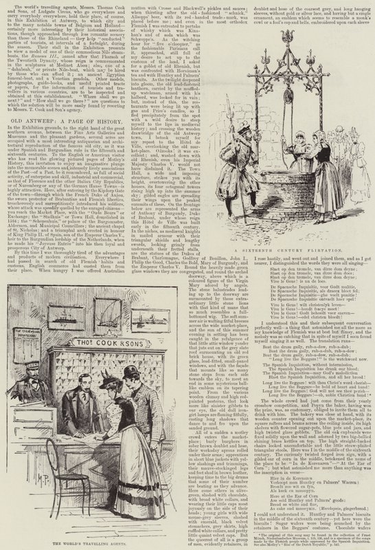 Antwerpse Internationale Tentoonstelling 1894 door Melton Prior
