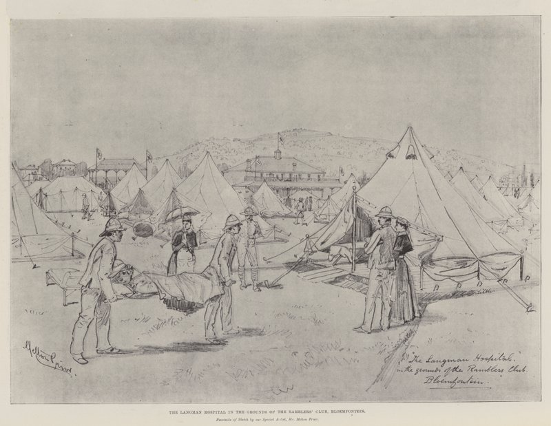 Het Langman Ziekenhuis op het Terrein van de Ramblers