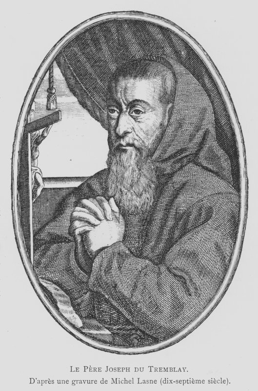 Francois Leclerc du Tremblay, Franse kapucijner monnik en adviseur en agent van Kardinaal Richelieu, bekend als Vader Joseph en de Grijze Eminentie door Michel Lasne