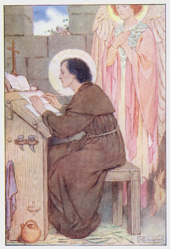 Sint Columba door Minnie Didbin Spooner