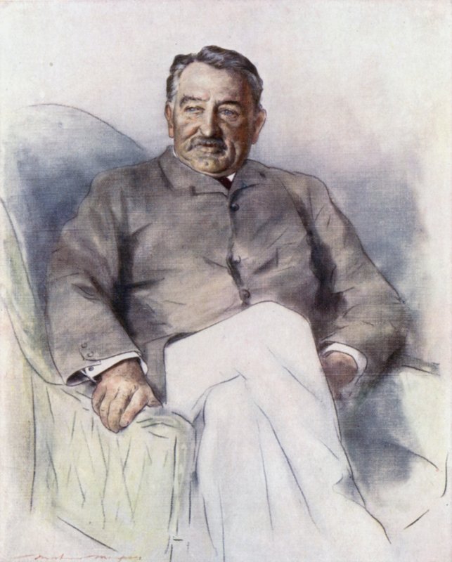 Cecil J. Rhodes door Mortimer Ludington Menpes