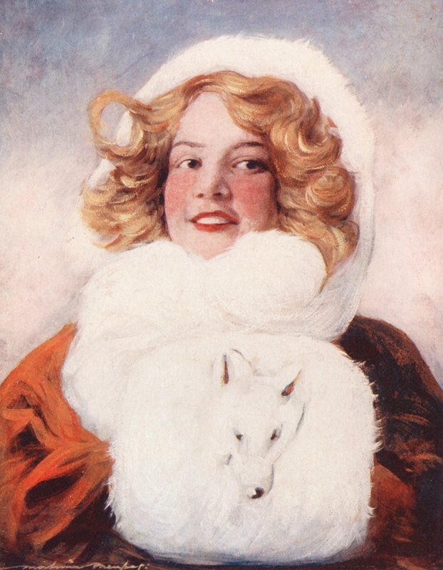 Wereldkinderen: Canadees, Trixy door Mortimer Ludington Menpes
