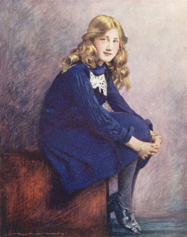 Wereldkinderen: Engels, zoete onschuld door Mortimer Ludington Menpes