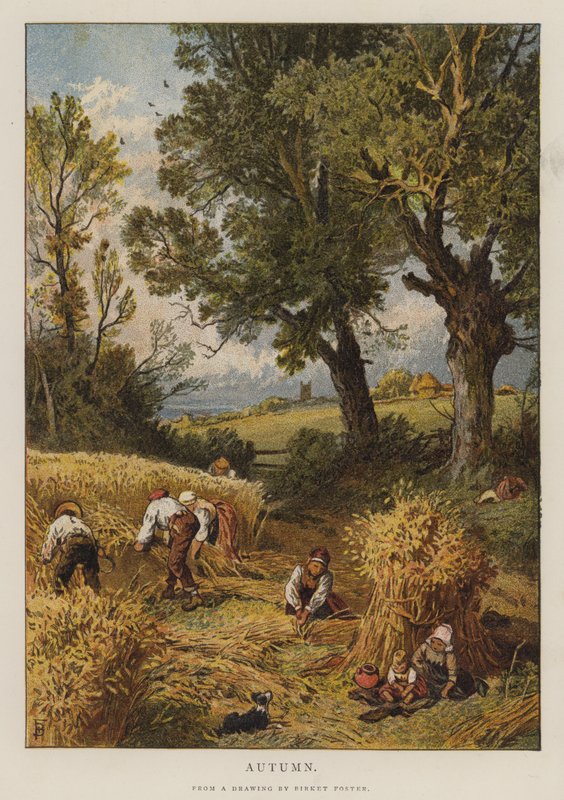 Herfst door Myles Birket (after) Foster