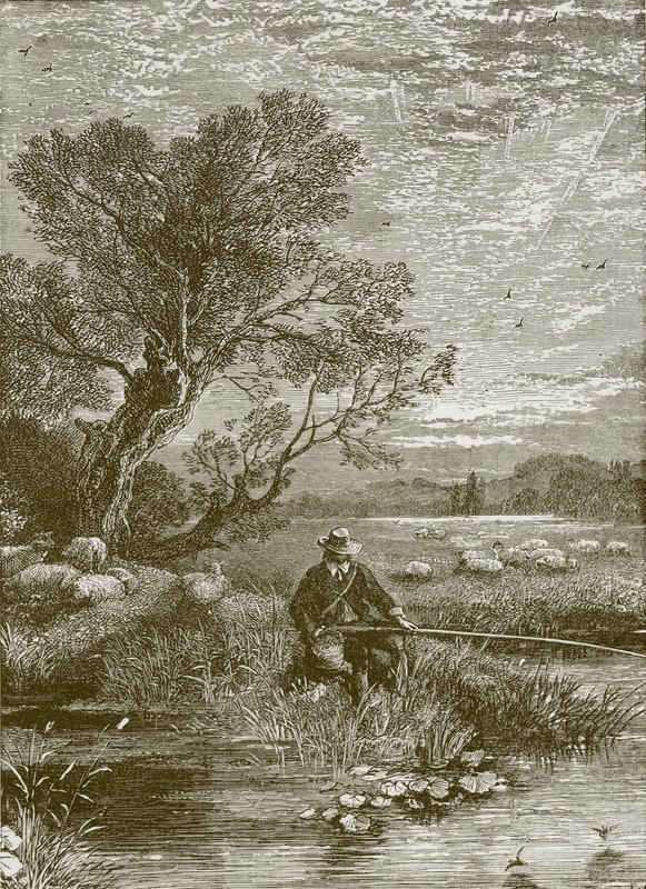 De wens van de visser door Myles Birket Foster