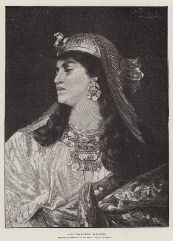 Een Egyptische prinses door Nathaniel Sichel