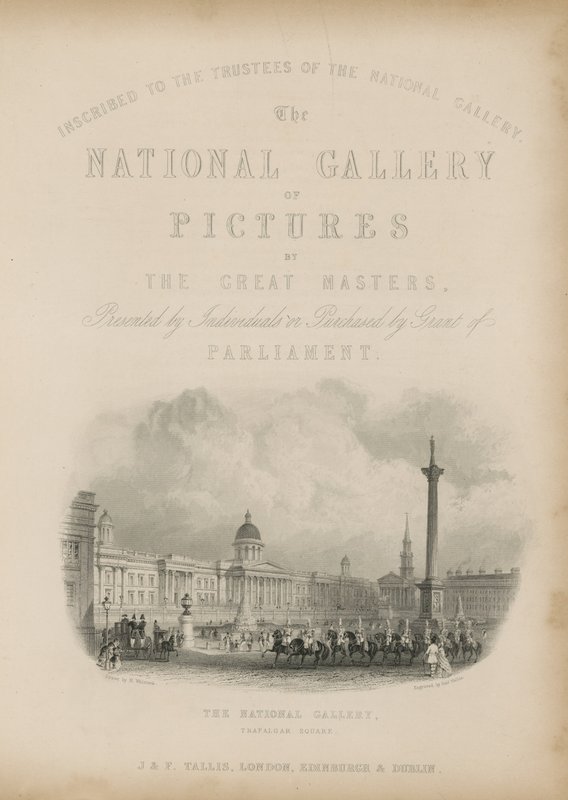 Nationale Galerij van Schilderijen door de Grote Meesters door Nathaniel Whittock
