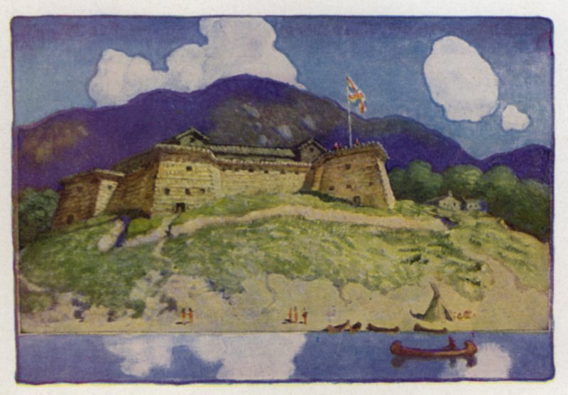 Illustratie voor De Laatste der Mohikanen door Newell Convers Wyeth