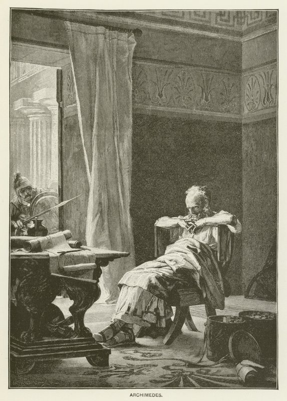 Archimedes door Nicolo Barabino