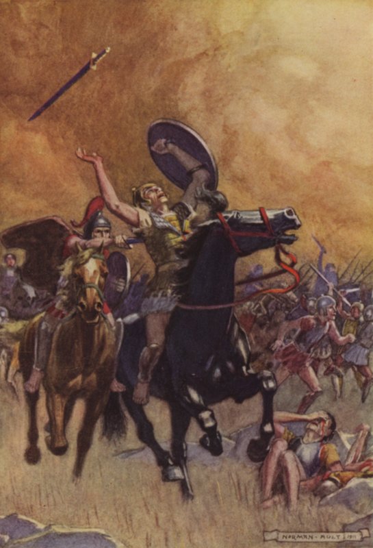 De dood van Sextus door Norman Ault