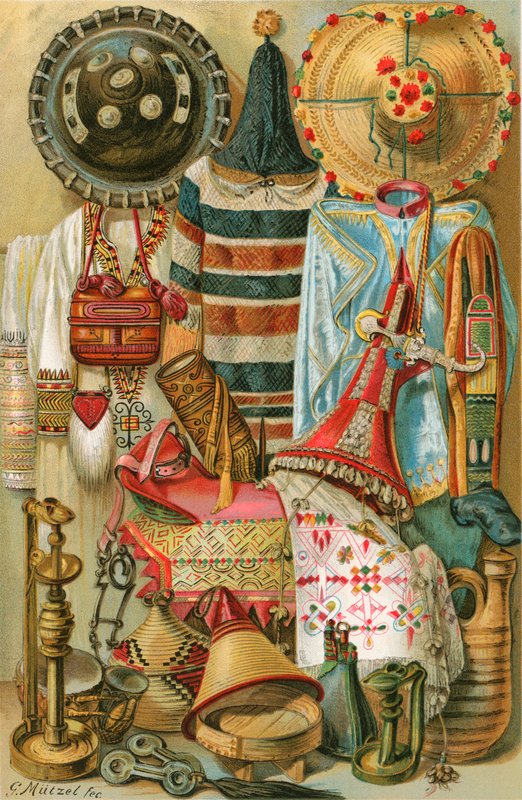Hamitische cultuur: Noord-Afrikaanse kunst door North American