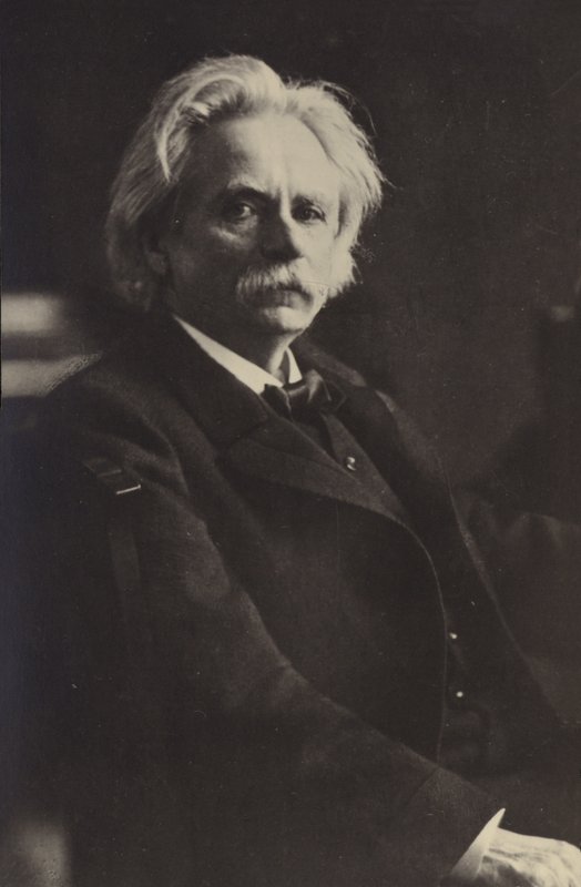 Edvard Grieg, Noorse componist en pianist (1843-1907) door Norwegian Photographer