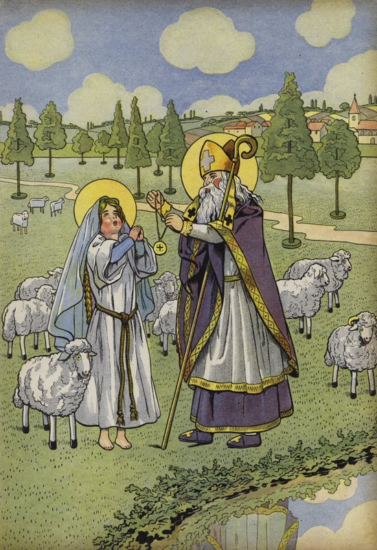 Sint Genevieve door Onfray de Breville Job