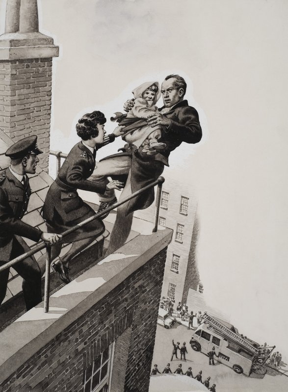 Kom niet dichterbij of ik spring door Pat (1907-95) Nicolle