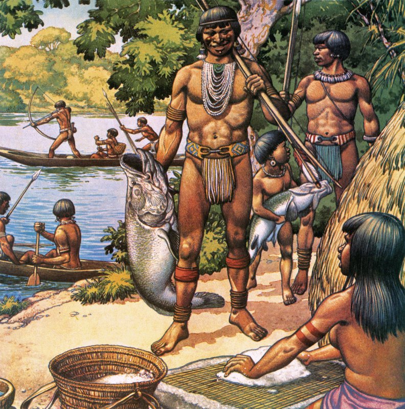 Amazone-indianen door Pat (1907 95) Nicolle