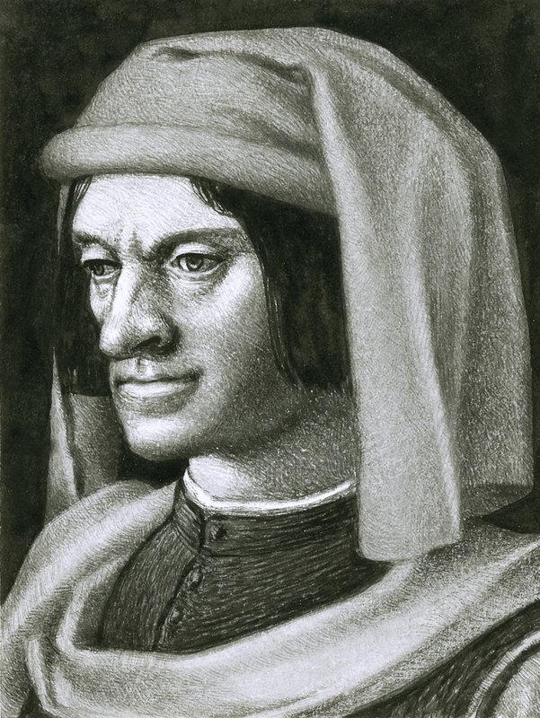 Lorenzo de Medici door Pat (1907-95) Nicolle