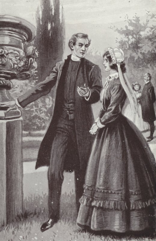 Illustratie voor Barchester Towers door Anthony Trollope door Paul Hardy