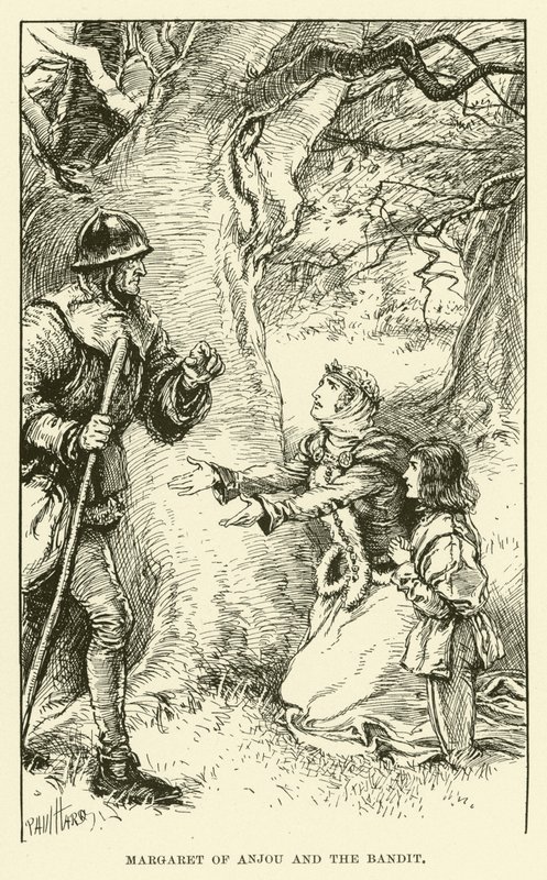 Margaret van Anjou en de bandiet door Paul Hardy