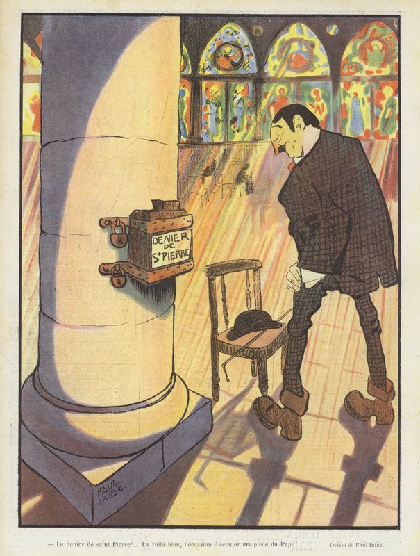 Illustratie voor Le Rire door Paul Iribe
