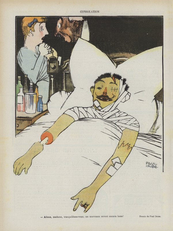 Illustratie voor Le Rire door Paul Iribe