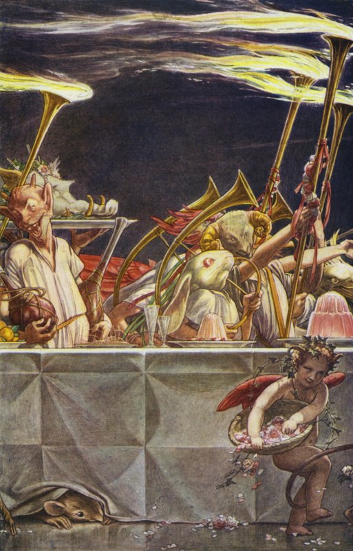 De Storm door William Shakespeare, Act III, Scene 3 door Paul Vincent Woodroffe