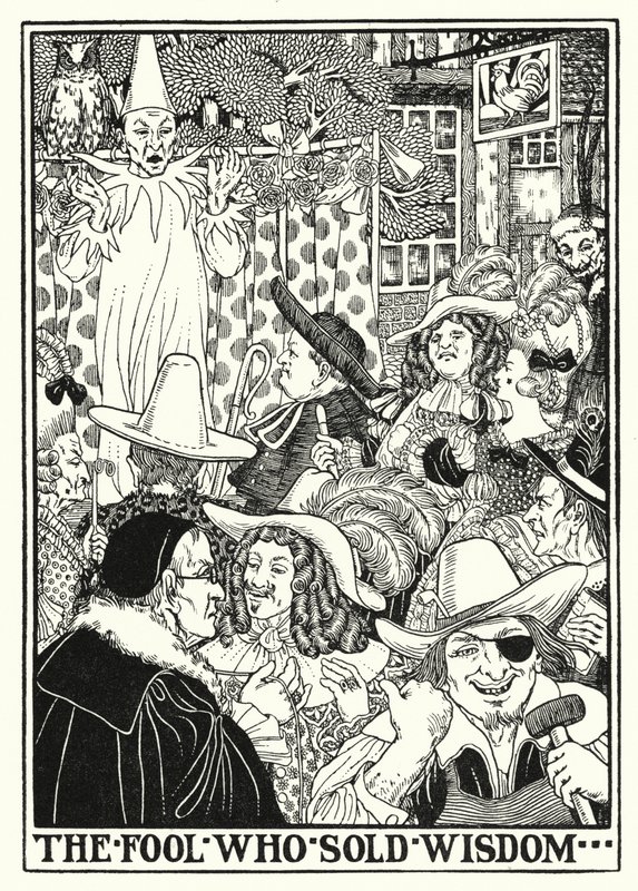 Fabels van La Fontaine: De dwaas die wijsheid verkocht door Percy James Billinghurst