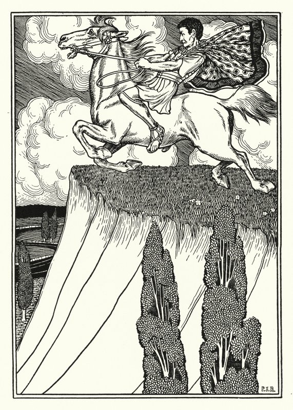De dood van Antiochus Gewroken door Percy James Billinghurst