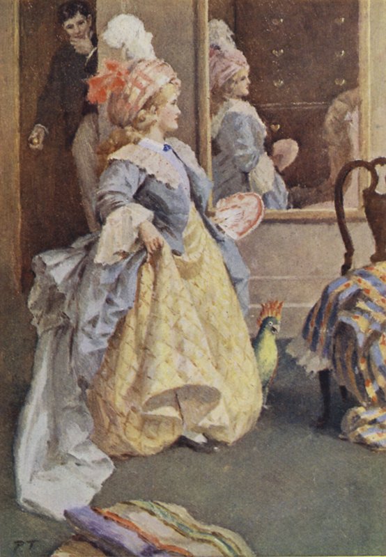 Illustratie voor Little Women door Louis M Alcott door Percy Tarrant