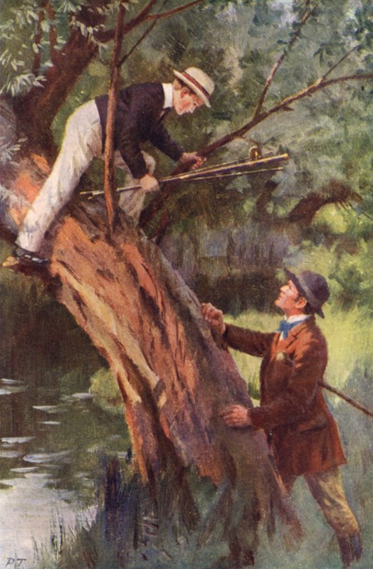Nu, kom je onmiddellijk naar beneden (kleur litho) door Percy Tarrant