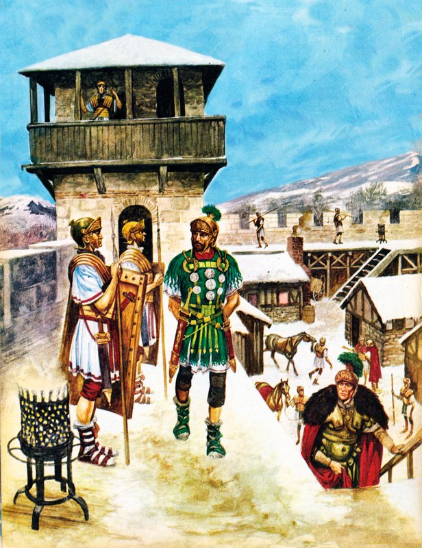 Een Romeins legerfort in Groot-Brittannië door Peter Jackson