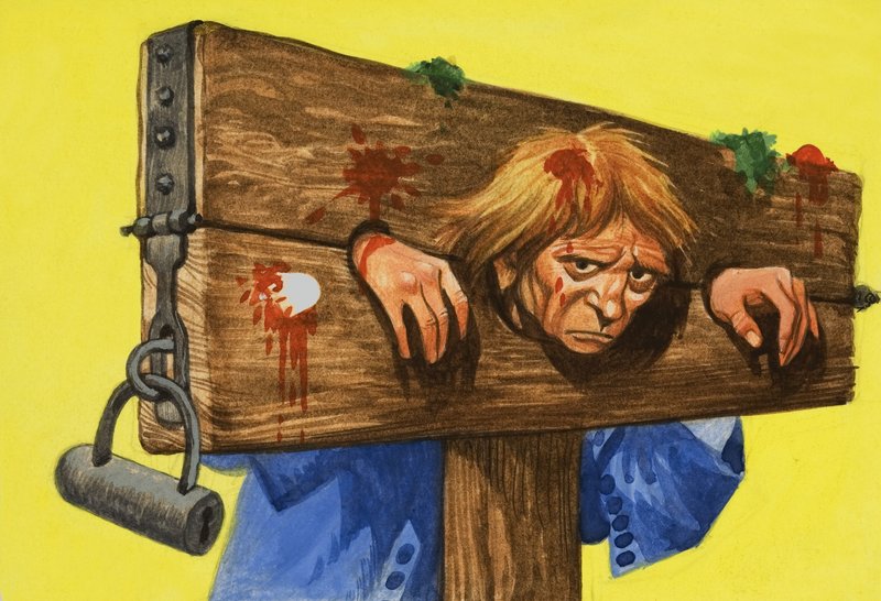 Geen toegang: Vergrendeld in de schandpaal door Peter Jackson