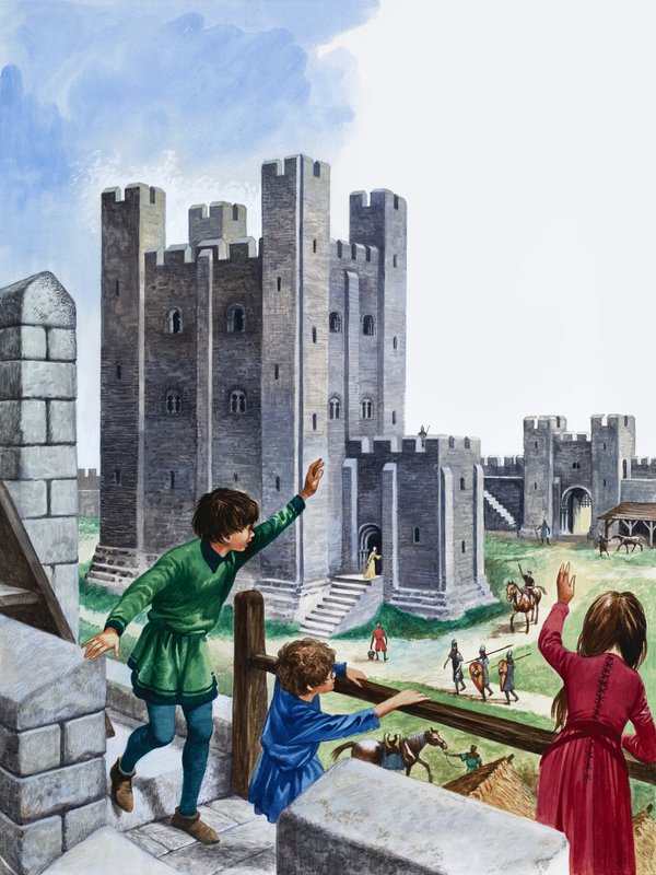 Er was eens: Toen thuis een Normandisch kasteel was door Peter Jackson