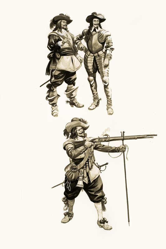 Het wonderlijke verhaal van Groot-Brittannië: De Cavaliers en de Roundheads door Peter Jackson
