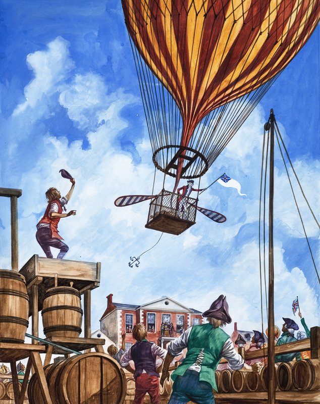Het Wonderbaarlijke Verhaal van Groot-Brittannië: De Eerste Ballonnen door Peter Jackson