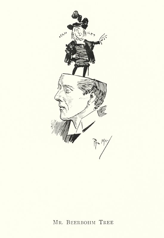 Mr Beerbohm Tree door Phil May