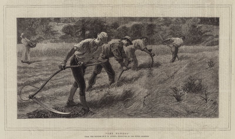 De maaiers door Philip Richard Morris