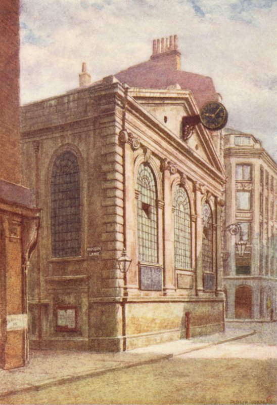 Church of St Michael, Wood Street, 1896 door Philip Norman
