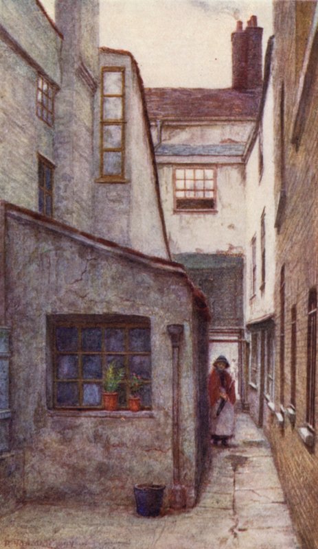 Passage noordzijde van Holborn, 1897 door Philip Norman