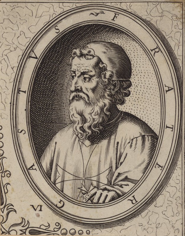 Broeder Gastus, Ridder van de Orde van Sint Jan door Philippe Thomassin