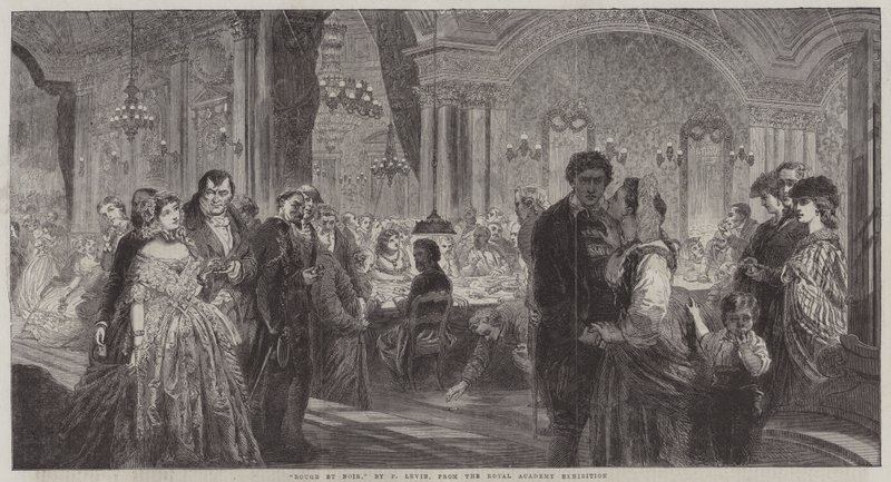 Rouge et Noir door Phoebus Levin